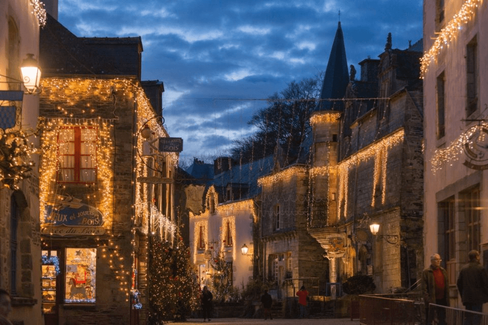 Les illuminations de Rochefort en Terre © Allessandro Gui