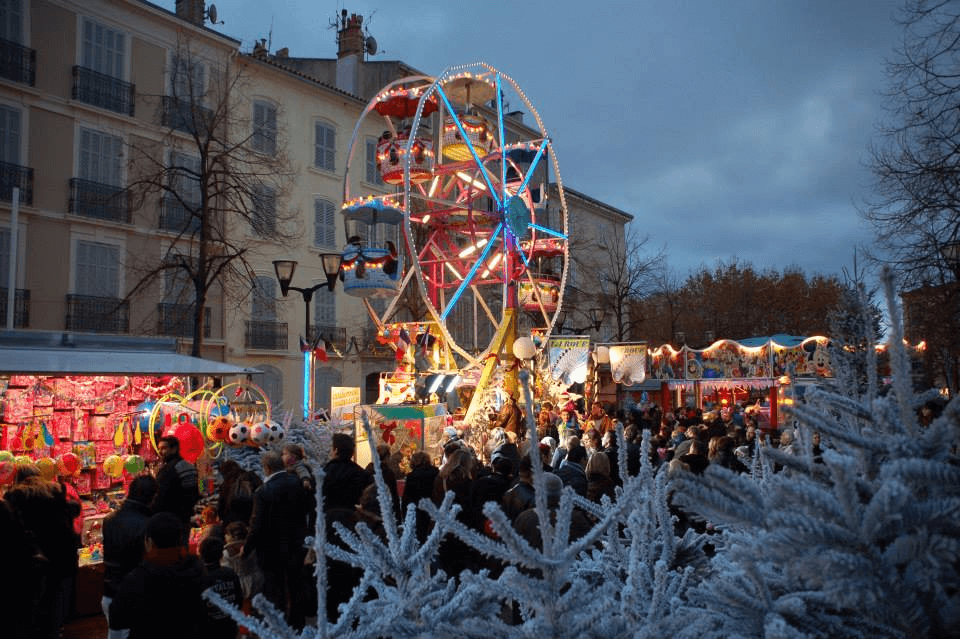 Le Marché de Noël de Hyères © Provence Méditerranée