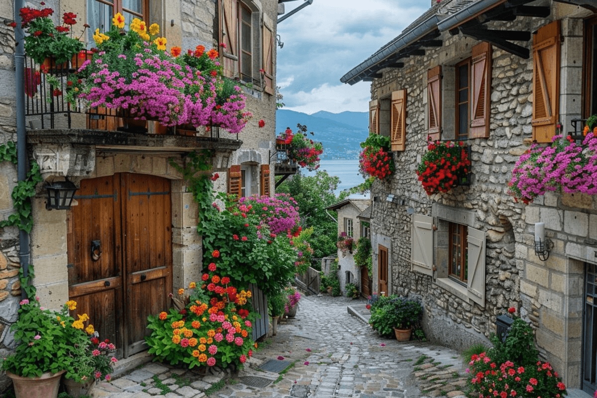 Le village médiéval d'Yvoire © Voyageur serein