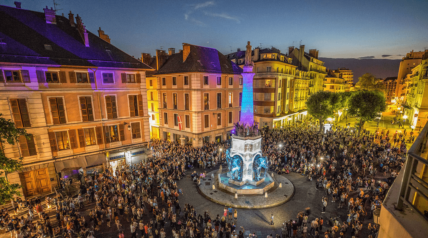 Chambéry pendant Noël © Chambéry Montagnes