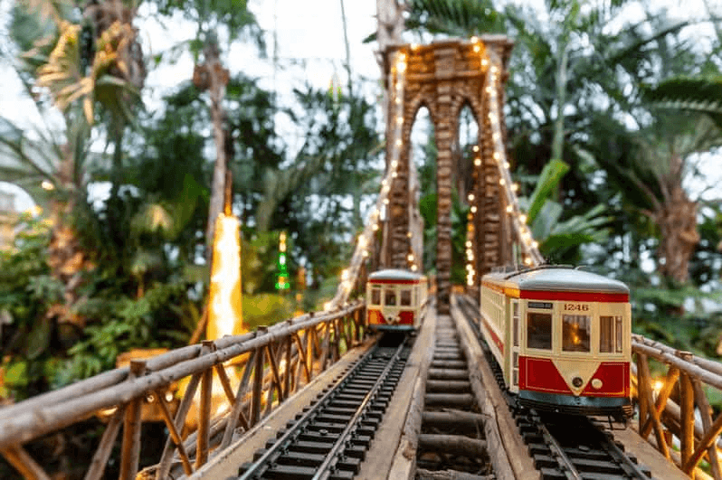 Jardin Botanique de New York, le train de Noël © GetYourGuide