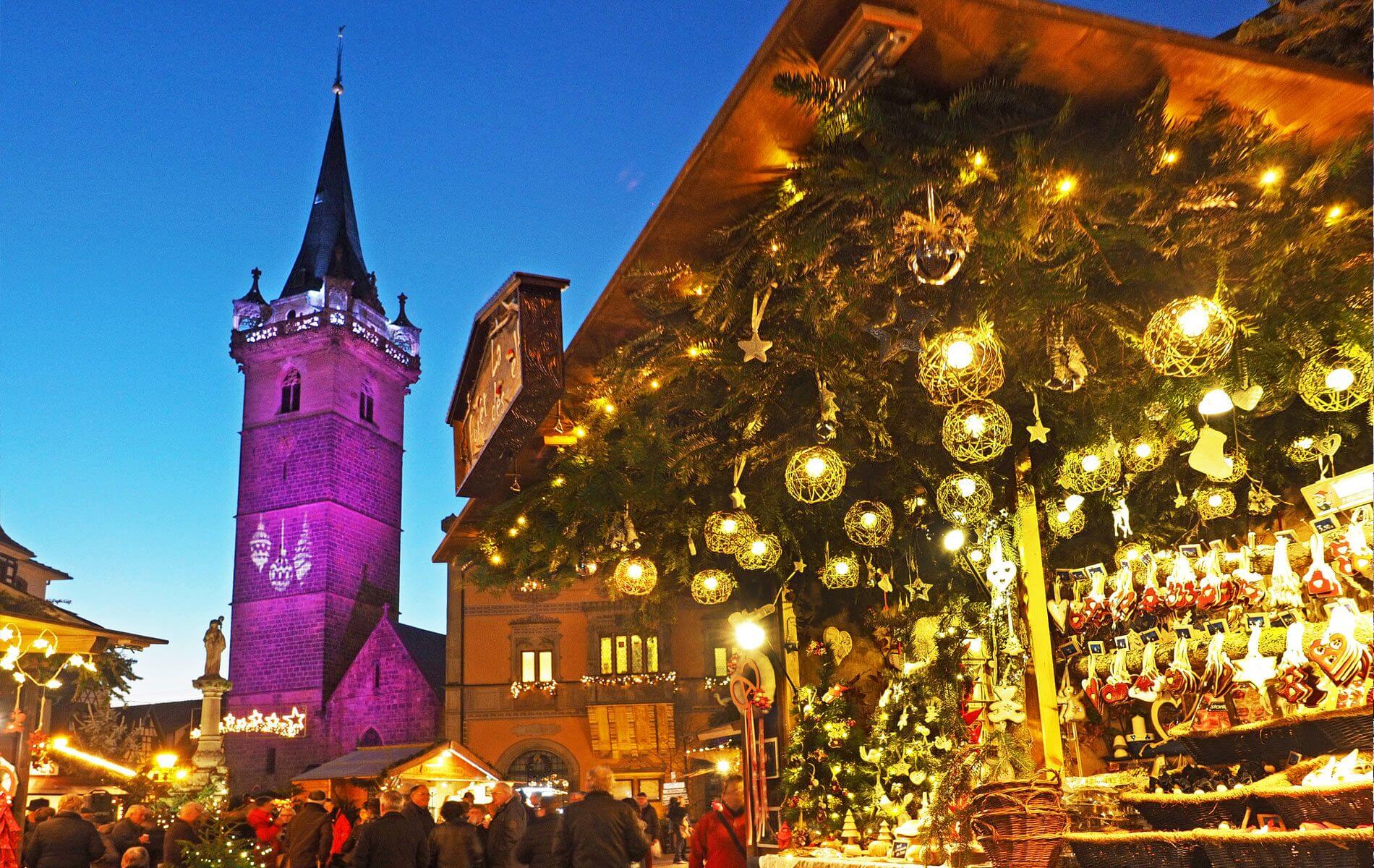 La magie des marchés de Noël du Bas-Rhin et celui d'Obernai © Office du tourisme d'Obernai