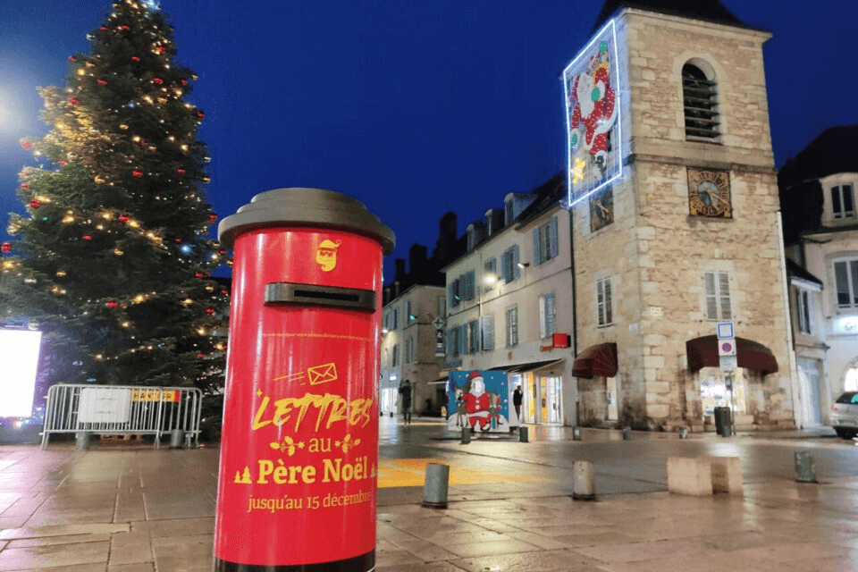 Noël à Lons-le-Saunier ©Archives Voix du Jura
